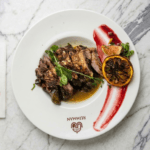 Druivenbladeren met Lamsreepjes